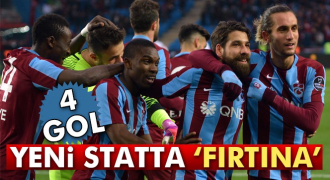 Trabzonspor - Gaziantepspor: 4-0 maçı geniş özeti ve golleri izle (TS-Antep)