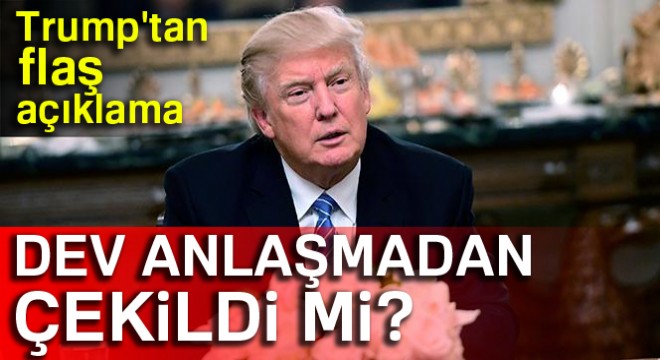 Trump: 'Kararımı birkaç gün içinde açıklayacağım'