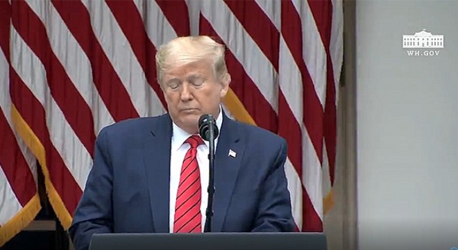 Trump: Vaka Sayısının Çokluğu Bir ''Onur Nişanesidir''