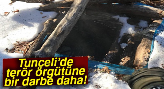 Tunceli'de terör örgütüne darbe