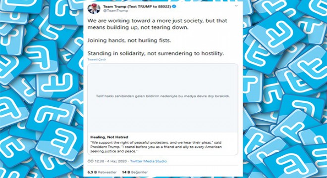 Twitter, Trump'ın Kampanya Videosunu Kaldırdı