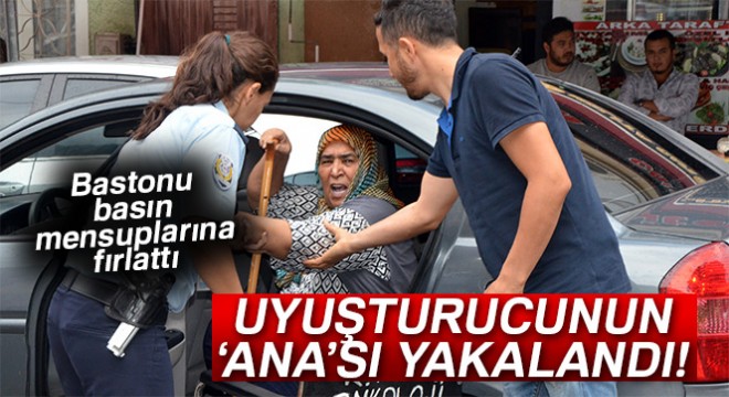 Uyuşturucunun 'Ana'sı adliyeye böyle getirildi