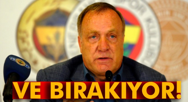 Ve Dick Advocaat bırakıyor!