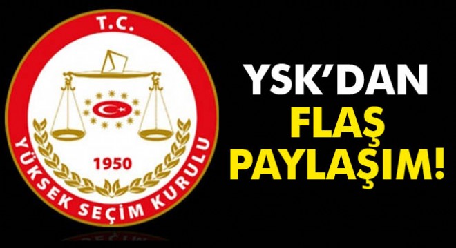 YSK, mühürsüz oy pusulaları ve oy zarflarının geçerli sayıldığı karar örneklerini paylaştı