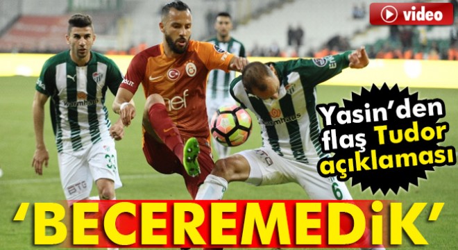 Yasin Öztekin: “Hocanın getirdiği sistemi fazla beceremedik”