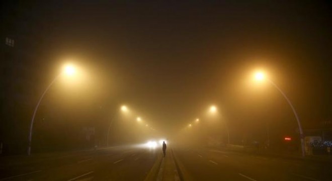 Yoğun siste kaybolduk