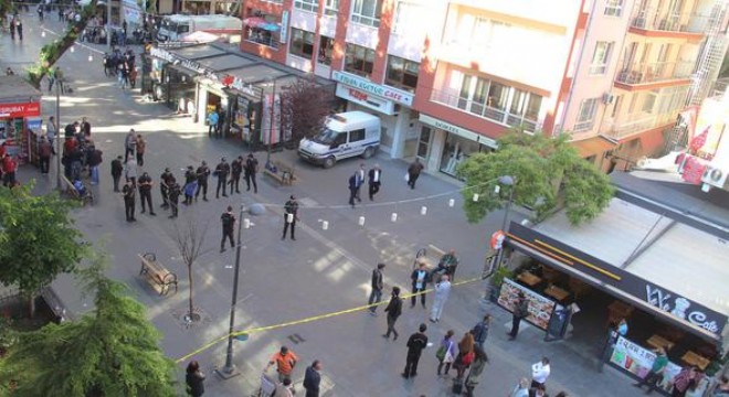 Yüksel Caddesi esnafı kepenk indirdi